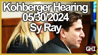 Bryan Kohberger Hearing - Sy Ray - Idaho 4  #idaho4update  #bryankohberger