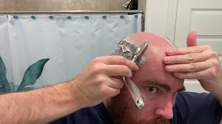 Parker SR1 Shavette - 4 Month Head Shave