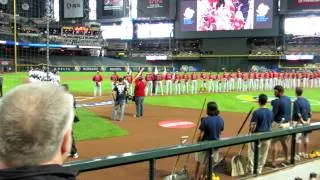 Canadian National Anthem at the 2013 World Baseball Classic