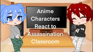 Animes React to Each Other 2 | pt 1/5 | AC, Jujutsu Kaisen, Charlotte, TBHK, Blue Exorcist