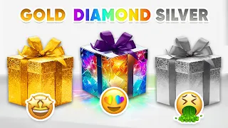 Choose Your Gift! 🎁 Gold, Diamond or Silver ⭐️💎🤍 Quiz Kingdom