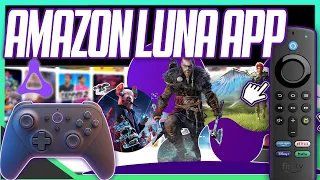 TURN YOUR AMAZON FIRESTICK INTO PS5 WITH AMAZON LUNA | AMAZON LUNA CLOUD GAMING ON FIRE TV
