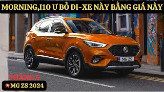 💥MG ZS 2024 Tầm Giá Quá Rẻ|Tháng 5 Phân Khúc Seltos, Creta|Mà Giá Lại Như Morning, I10|GIAXEVN