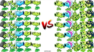 Plants vs Zombies 2: ALL Pea Plants in Pvz 1 Vs ALL Pea Plants PvZ2