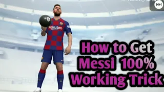 How To Get Messi In PES 2020 MOBILE 100% Working Trick