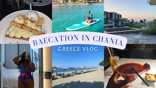 CHANIA, GREECE VLOG | Resort & Spa hotel | Bday baecation, massages, waterpark, paddle boarding etc.