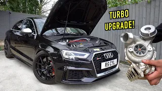 My AUDI RS3 goes STAGE 3! (Hybrid Turbo)