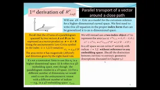 The Riemann Curvature Tensor (Lecture #17a of a course on Relativity & Cosmology)