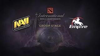 Na`Vi -vs- Empire, The International 4, Group Stage, Day 1