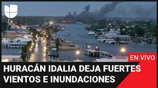 🌀 EN VIVO: Huracán Idalia deja inundaciones y fuertes vientos en el noroeste de Florida