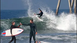 New Swell Hits Huntington Beach