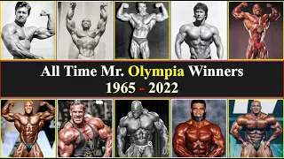 All Time Mr Olympia Winners 1965 - 2022 | History of Mr Olympia Winners From 1965 - 2022