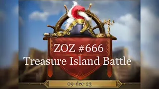 Treasure Island battle - ZOZ 666 vs nVN 600 [Rise of Empires]
