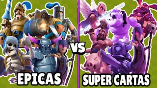 EPICS vs SUPER CARDS | CLASH ROYALE OLYMPICS