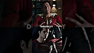 Shazam Vs Superman | Who is More Powerful? | #dc #shorts