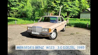 Mersedes-benz W123 1985 г.в.