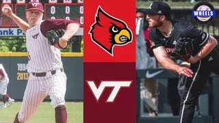 #7 Louisville vs #5 Virginia Tech Highlights (Game 1) | 2022 College Baseball Highlights