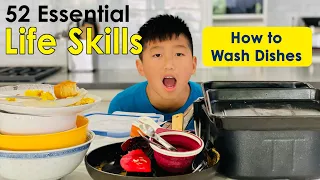 How to Wash Dishes by Hand - the Right and Smart Way (52 Essential Life Skills series)