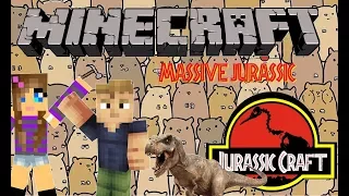 Minecraft - Jurassic Craft - Let's Play - Massive Jurassic - Massive Dig - Ep 7  - Hamster Hammer