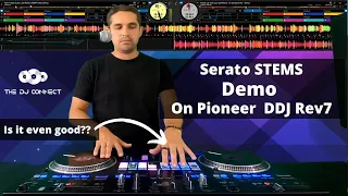 Serato Stems Demo For Serato DJ 3.0 Using Pioneer Rev7