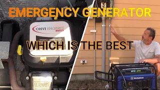 GENERATOR REVIEW - What's the best generator for an emergency or off grid living