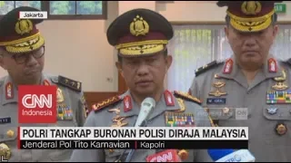 Polri Tangkap Jamal Yunos Buronan Polisi Diraja Malaysia