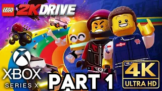 LEGO 2K Drive Gameplay Walkthrough Part 1 | Xbox Series X|S | 4K HDR (No Commentary Gaming)