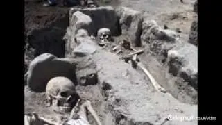 'Vampire' skeletons found in Bulgaria