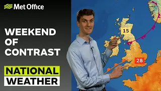 16/09/23 – A weekend of contrasts – Afternoon Weather Forecast UK – Met Office Weather