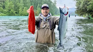 Sockeye Salmon Fishing the Kenai River Alaska!