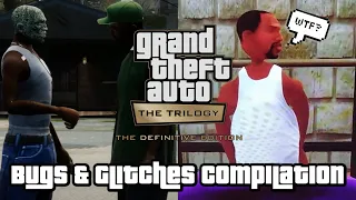 GTA Trilogy | Glitches & Bugs BEST OF | GTA Trilogy Definitive Edition Bugs | Funny Moments