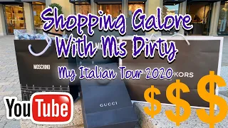 Shopping Galore with Ms Dirty ||  Serravalle Designer Outlet