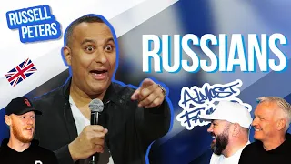 Russell Peters - Russians REACTION!! | OFFICE BLOKES REACT!!