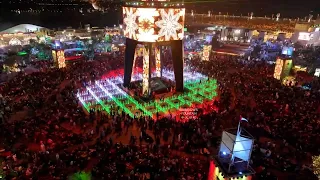 Celebrating Abu Dhabi Sheikh Zayed Heritage Festival with Rainbows Fountain's Stunning Water Show