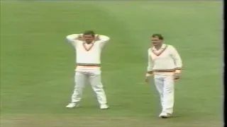 New Zealand v England 1st Test 1987/88, Christchurch - Day 5