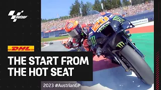 The Start from the Hot Seat! 🚦 | 2023 #AustrianGP
