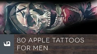 80 Apple Tattoos For Men