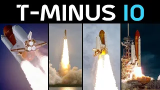 Space Shuttle Liftoff Compilation 👨🏼‍🚀 (T-10 Countdown ⏱)