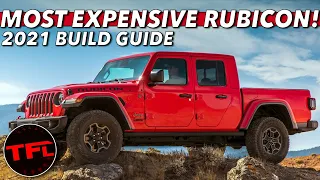 I Build The PRICIEST 2021 Jeep Gladiator Rubicon Diesel — Can You Guess How Much It Costs?