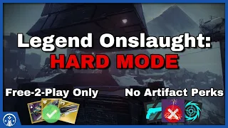 Proof that ANYONE can beat Legend Onslaught  |  Destiny 2 Into the Light