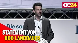 Udo Landbauer am FPÖ-Bundesparteitag in Wiener Neustadt