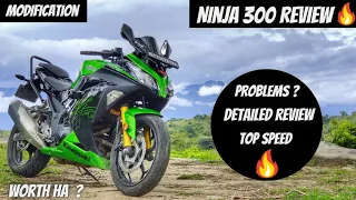 Ninja 300 BS6 2022 Review 🔥| Ownership Review | Modifications💥 | Top Speed💪 | Tamil