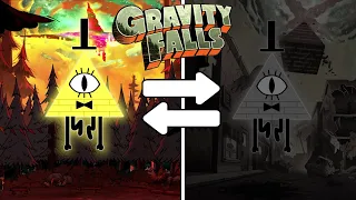 Gravity Falls: Weirdmageddon Intro & Animatic But Their Songs Are Reversed & Also Swapped!