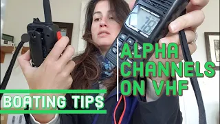 VHF Radio Alpha Channel Changes - Boating Tips - International US Canada