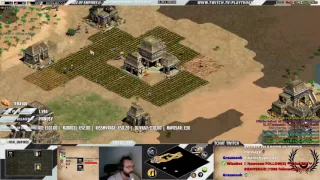 Age of empires II - EASY GAME WITH MAYA'S - 4VS4 ARABIA