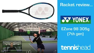 YONEX EZone 98 (v7) tennis racket review and play test