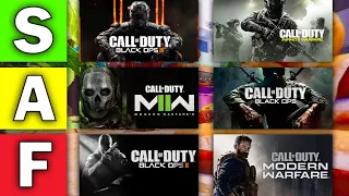 The BEST Call of Duty Multiplayer Tier List