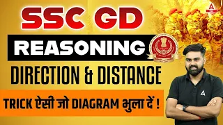 SSC GD 2023 | SSC GD Reasoning Direction & Distance with Tricks | By Sahil Tiwari