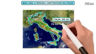 L'Italia, una terra a forma di stivale