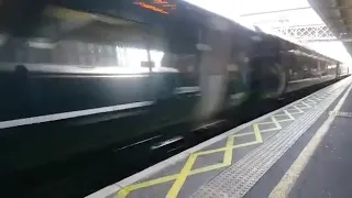 GWR Hitachi Class 800 Passing Slough At 125mph